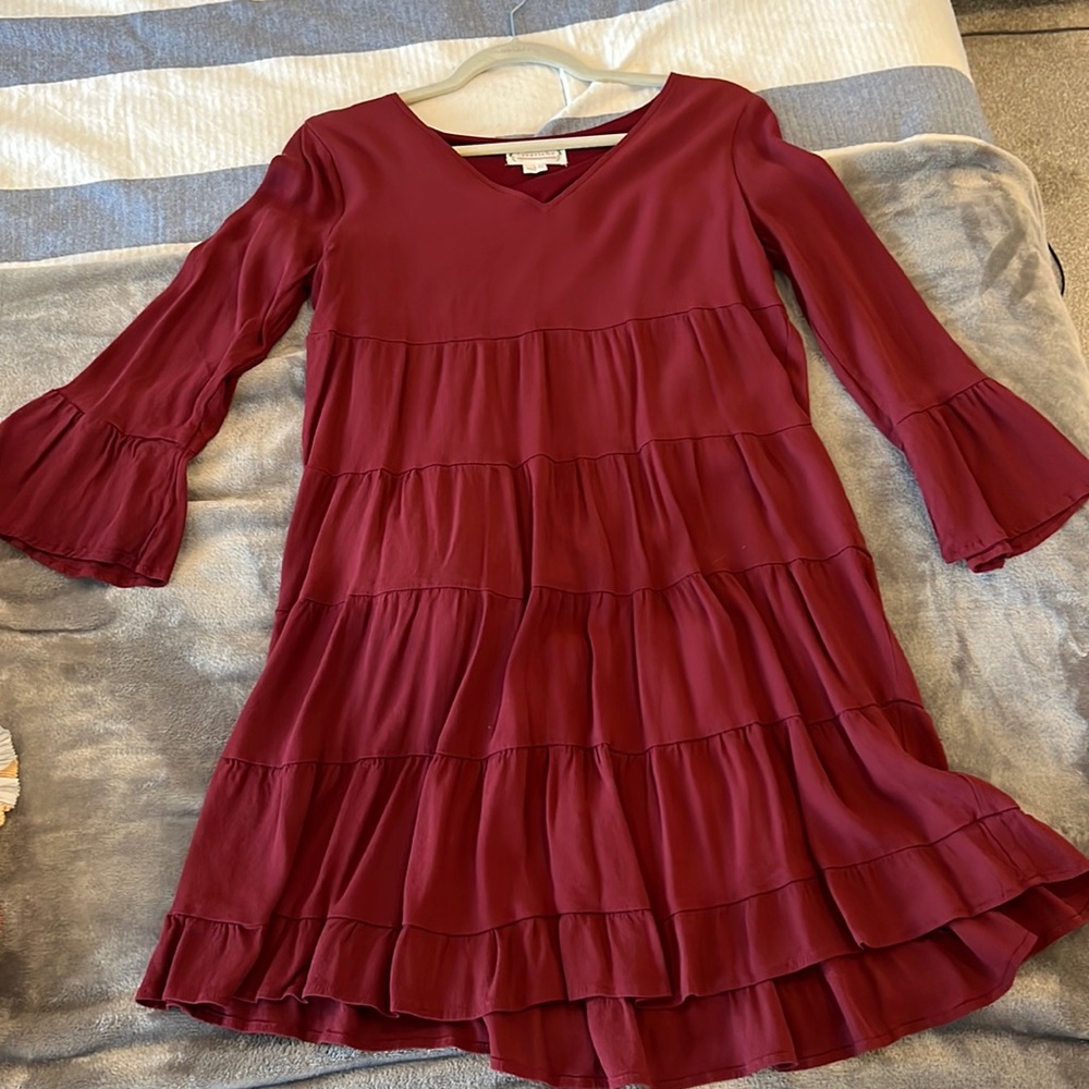 Small red dress